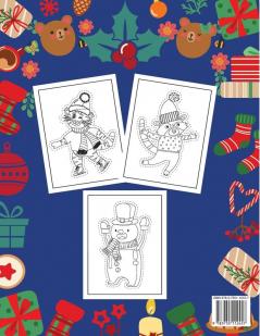 Christmas Scissor Skill Activity Book for Kids: Christmas Activity Book for Children Kids Toddlers and Preschoolers - Christmas Cut and Paste Workbook Kids Ages 2-5