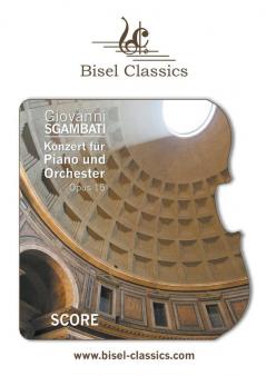 Konzert für Piano und Orchester Opus 15