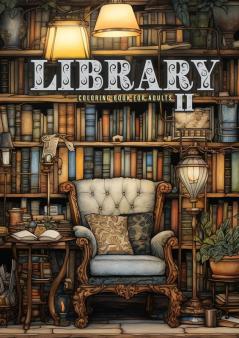 Library Coloring Book for Adults Vol. 2