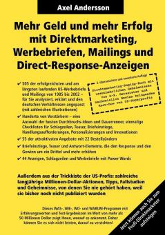 Mehr Geld und mehr Erfolg mit Direktmarketing Werbebriefen Mailings & Direct Response-Anzeigen