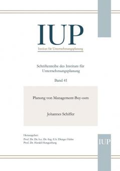 Planung von Management-Buy-outs