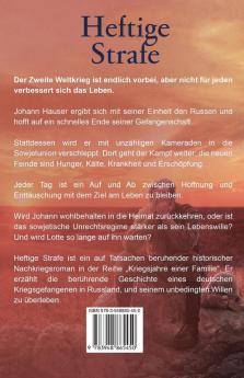 Heftige Strafe: Ein berührender historischer Roman über einen Kriegsgefangenen in Russland: 11 (Kriegsjahre Einer Familie)