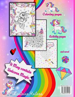 Hello Kids! Activities and Coloring pages for Kids with Unicorns: Enter the World of Unicorns with this beautiful Children's Book