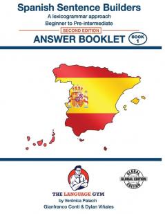 SPANISH SENTENCE BUILDERS - Beg - Pre I  -  ANSWER BOOK