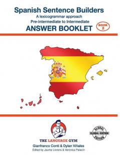 SPANISH SENTENCE BUILDERS - Pre - I  -  ANSWER BOOK