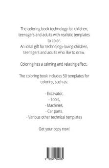 Coloring book Technology | The coloring book for children teenagers and adults