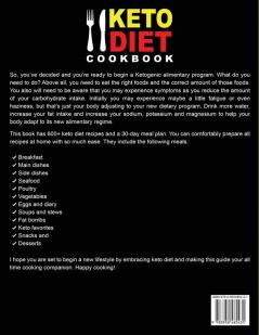 Keto Diet Cookbook