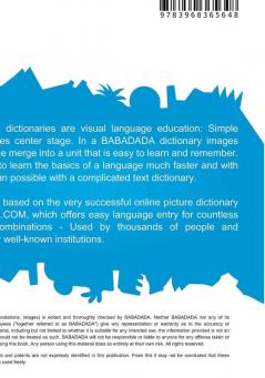 BABADADA Arabic (in arabic script) - jian ti zhong wen visual dictionary (in arabic script) - tu hua ci dian: Arabic (in arabic script) - Chinese (latin characters) visual dictionary