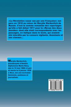 La Révolution russe vue par une Française