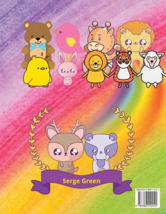 Libro para colorear de animales bebes: Libro para colorear de adorables animales para bebés de más de 3 años Libro para colorear de adorables y súper ... colorear de animales de bebé para niñas y niñ