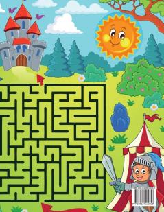 Awesome Mazes for Kids: Activity Book for Kids and Adults Awesome Mazes for Kids with Solutions Maze Activity Book Double and Quad Mazes Funny Mazes