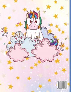 Unicorn Coloring Book: Unique Coloring Pages for Kids Ages 4-8 Cute and Fun Activity Coloring Book for Girls for both Home or Travel