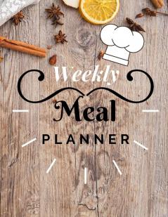 Amazing Planner & Organizer for Cooking & Shopping - Large size 85 x 11"