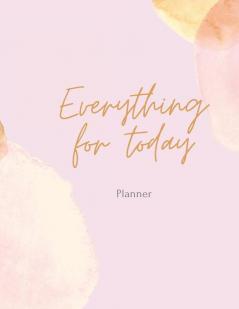 Everything for today: my daily planner