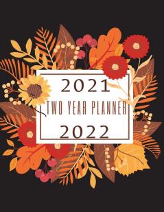 2021 2022: Two Year Planner: Weekly and Monthly: Jan 2021 - Dec 2022 Calendar Appointment Book - Calendar View Spreads - 24 Month Planner (85 x 11) Large Size: Two Year Planner