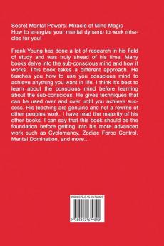 Secret Mental Powers: Miracle of Mind Magic