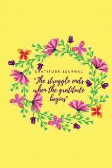 Gratitude Journal: Simple Journal to increase gratitude happiness and love