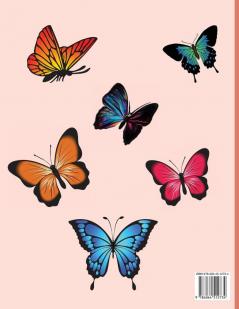 Butterfly Coloring book for Kids: Butterfly Coloring Book for Preschoolers Cute Butterfly Coloring Book for Kids