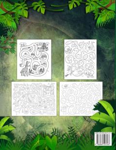 Maze Book For Kids Boys And Girls Ages 4-8