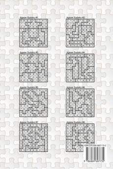 Jigsaw Sudoku Book: Sudoku Books for Adults 200 Medium Level Jigsaw Sudoku Puzzles Irregularly Shaped Sudoku