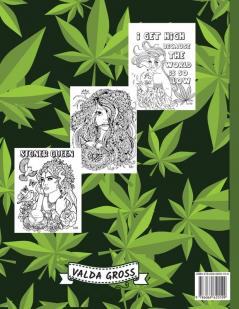 Stoner Coloring Book: Amazing Weed Activity And Coloring Book For Men & Women: 20+ Marijuana Coloring Pages Sudoku Maze Word Search Stoner ... Books For Stress Relief And Relaxation