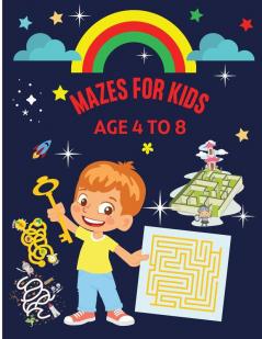 Mazes for Kids Age 4-8: Brain quest mazes for preschoolers Visual tracking workbook Activity book for children ages 4-6 6-8 - Puzzles Games & Problem-Solving