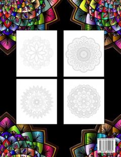 Libro De Colorear 100 Disenos Con Mandalas Relajantes Páginas De Colorear Para Mujeres Y Hombres. Relajantes Diseños E Ilustraciones Con Patrones De ... Aliviar La Ansiedad Y El Estrés En Su Vida.