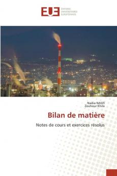 Bilan de matière