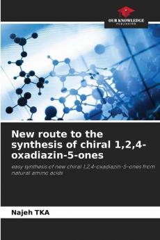New route to the synthesis of chiral 124-oxadiazin-5-ones