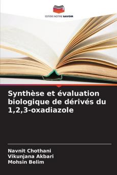 Synthèse et évaluation biologique de dérivés du 123-oxadiazole