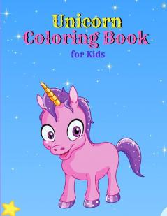 Unicorn Coloring Book for Kids