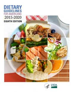 Dietary Guidelines for Americans 2015-2020 Eighth Edition