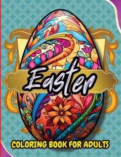 Easter Coloring Book For Adults