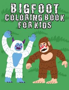 Bigfoot Activity Book for Kids