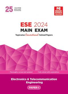 ESE 2024 Mains Examination Electronics and Telecommunication Engineering Conventional Paper I