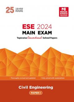 ESE 2024 Mains Examination Civil Engineering Conventional Paper I