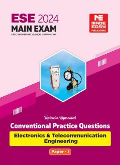 ESE 2024 Main Examination Electronics & Telecommunication Engineering Conventional Practice Book Paper I