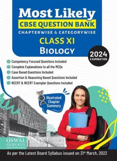 Oswal - Gurukul Biology Most Likely CBSE Question Bank : Class 11 Exam 2024