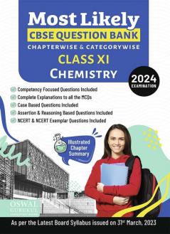 Oswal - Gurukul Chemistry Most Likely CBSE Question Bank : Class 11 Exam 2024