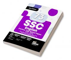 73 Topic-wise SSC English Previous Year Solved Papers (2010 - 2023) - CGL (Tier I & II) CHSL (Tier I & II) MTS CPO & Stenographer  6th Edition | 3300+ Verbal Ability PYQs