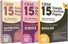 PW CBSE 15 Sample Question Papers Class 10 Science Mathematics English for 2024 Exam | Competency-Based Learning | PYQ 2023 Paper with Topper's Explanations CBSE SQP & CBSE Additional Practice Questions with Marking Scheme