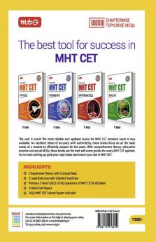 MTG MHT CET 10 Years Chapterwise Solved Question Papers (Physics Chemistry & Mathematics) | MHT CET PYQs For 2024 Exam