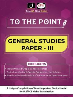 To The Point General Studies Paper-III