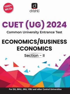 Cuet Under Graduation Economics/ Business Economics Part 2 2024 | Vyavsayik Arthshastra In English | Central University Exam Books