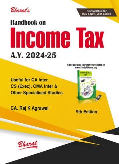 Handbook on Income Tax (A.Y. 2024-2025)