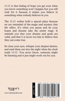 Poetry Book 11:11 Wishes