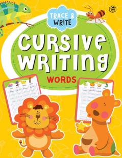 Cursive Writing Book - Words (Practice Workbook for Children)