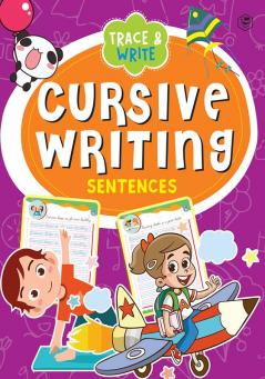 Cursive Writing Book - Sentence (Practice Workbook for Children)
