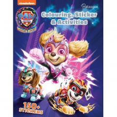 PAW Patrol The Mighty Movie Colouring Sticker Activity Book