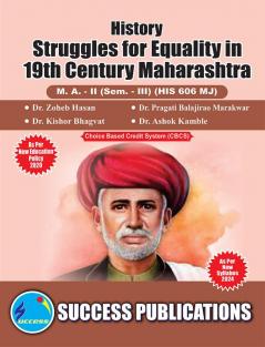 Struggles for Equality in 19th Centruy Maharashtra(M.ASem-III) SPPU-Text(English)